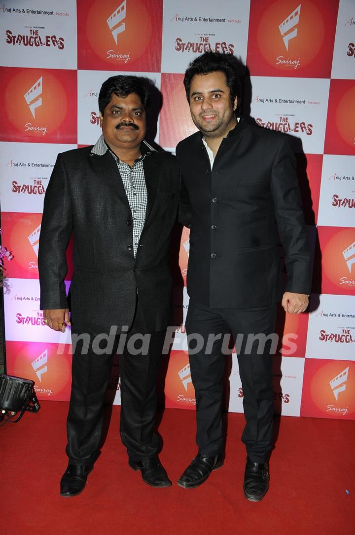 Producer Shankar Nangre of Sai Raj film &quot;Strugglers&quot; a grand premiere launch in Mumbai.