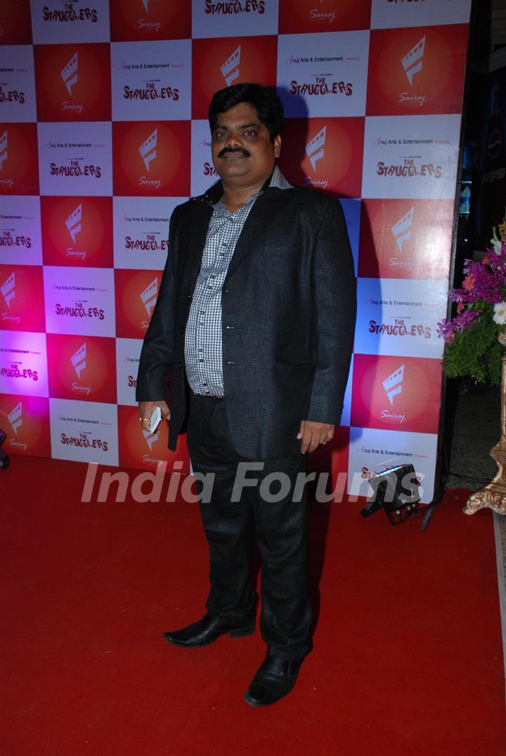 Producer Shankar Nangre of Sai Raj film &quot;Strugglers&quot; a grand premiere launch in Mumbai.