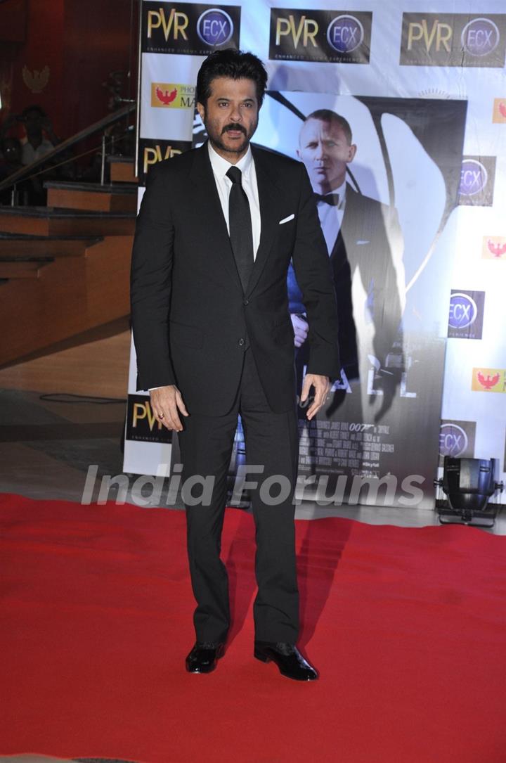 Celebs at during the premiere of English film Skyfall at PVR, Kurla in Mumbai