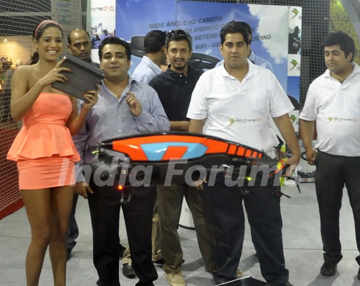 Actress Poonam Pande at the International Auto Car Performance Show 2012 at MMRDA Ground, BKC in Mumbai on Nov. 1, 2012. (Photo: Sandeep Mahankal/IANS)