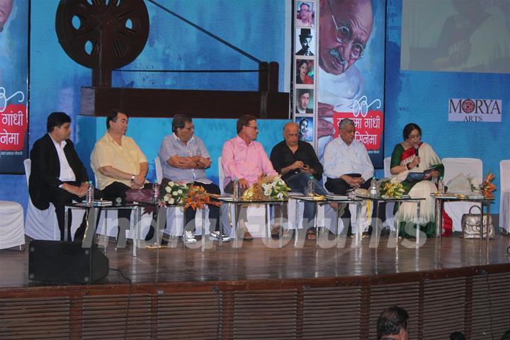 Launch of book Mahatma Gandhi and Cinema