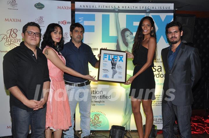 Lisa Haydon Launches Maxim Flex in Association With 18 Again