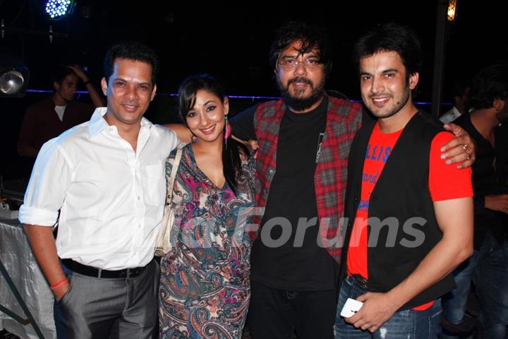 Yash Patnaik launch party for new tv soap Junoon