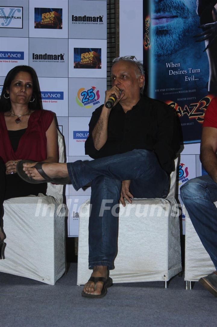 Mahesh Bhatt at Film Raaz 3 DVD Launch