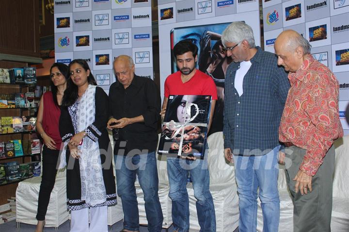 Mahesh Bhatt, Emraan Hashmi, Vikram Bhatt and Mukesh Bhatt at Film Raaz 3 DVD Launch