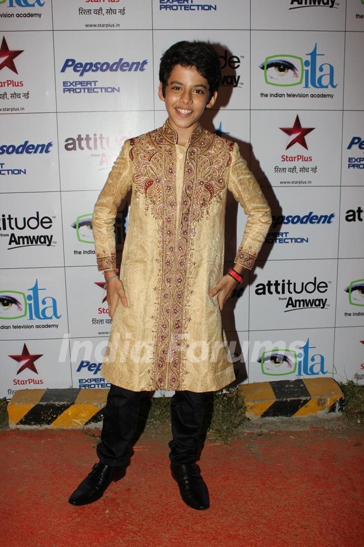 Darsheel Safary at ITA Awards 2012