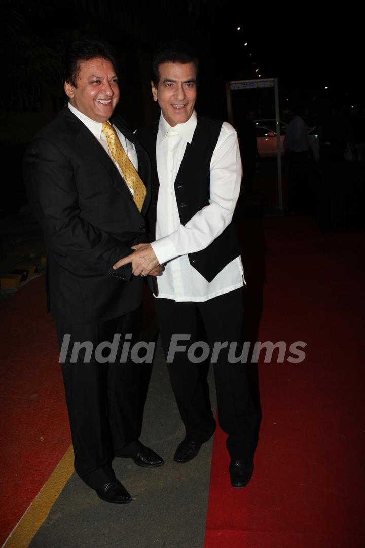 Jeetendra and Shashi Ranjan at ITA Awards 2012