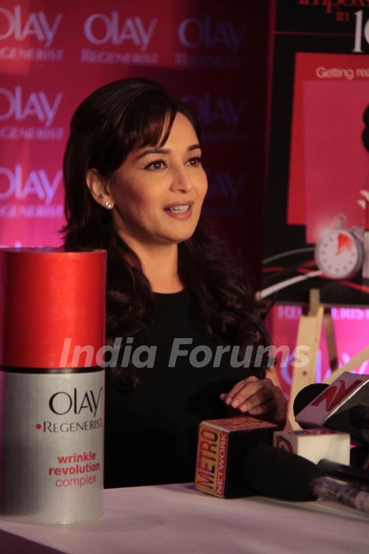 Madhuri Dixit launches Olay Wrinkle cream