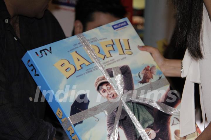 DVD launch of film Barfi