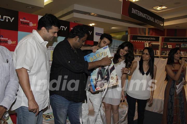 DVD launch of film Barfi