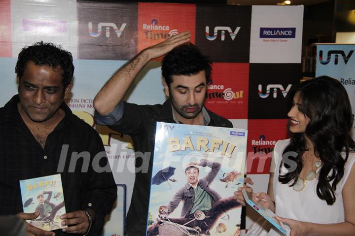 DVD launch of film Barfi