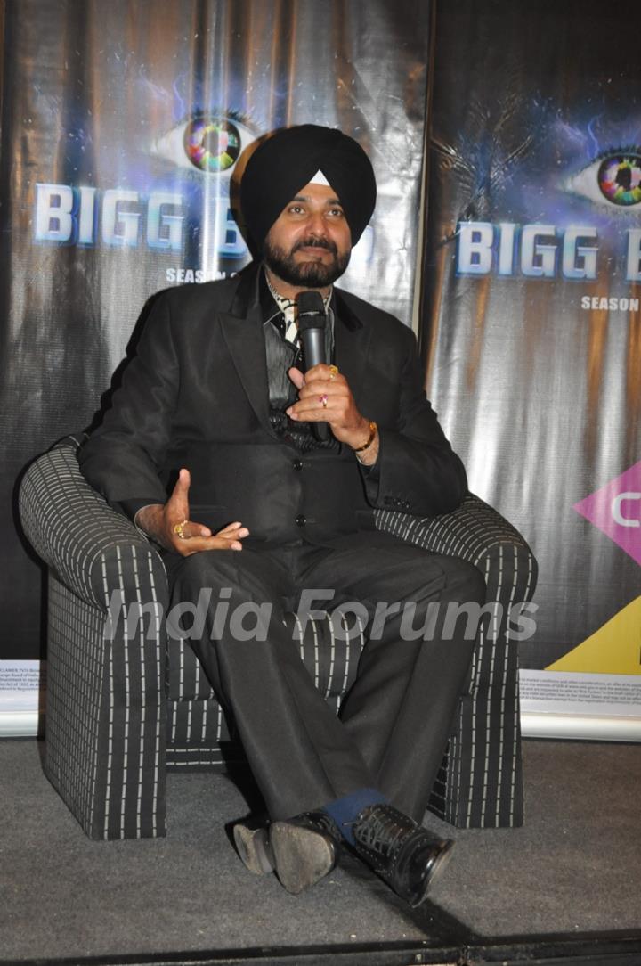 Navjot Singh Sidhu to leave Bigg Boss house press conference