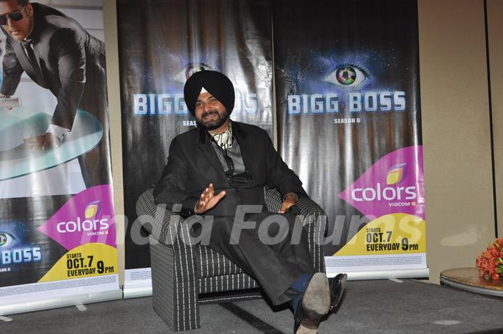 Navjot Singh Sidhu to leave Bigg Boss house press conference