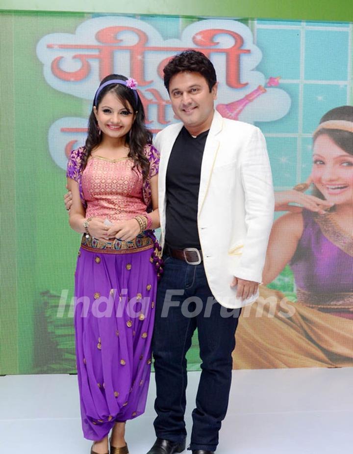 Giaa Manek and Ali Asgar at 'Jeannie Aur Juju' launch event