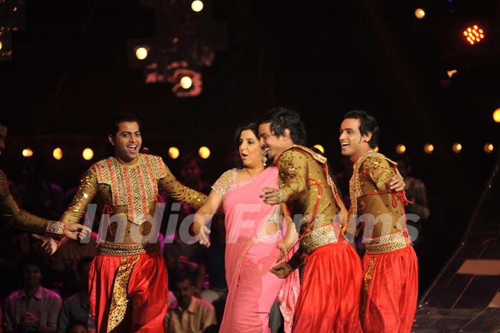 dance with celebs on the sets of India's Grand Finale shoot of India's Got Talent