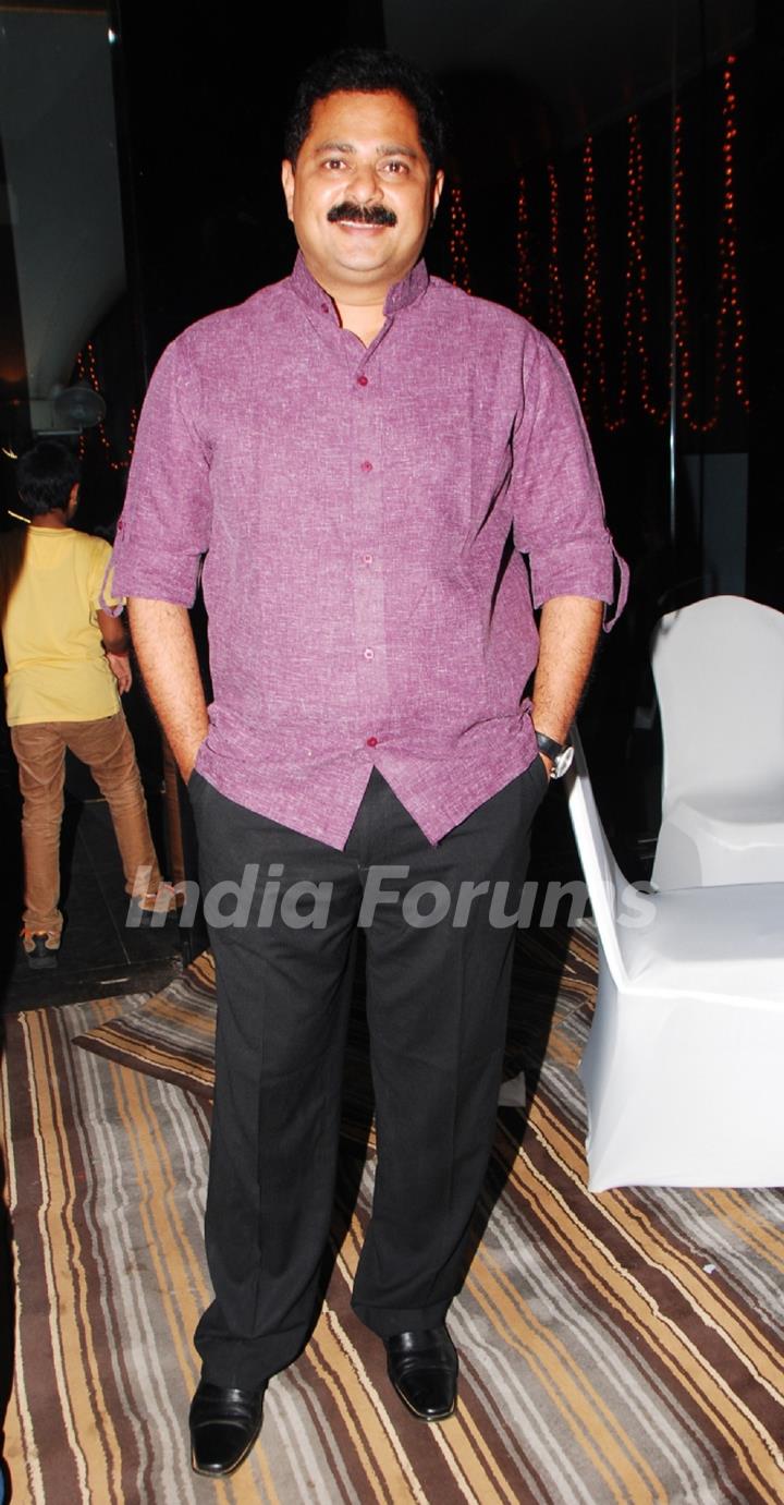 Adesh Bandekar at the launch of Production house Thoughtrain Entertainment