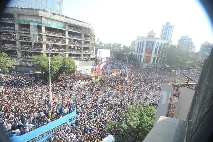 Funeral of Shiv Sena Supremo Balasaheb Thackeray