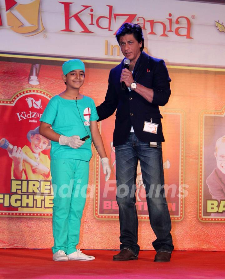 Shah Rukh Khan at launch of Kid Zania at R City Mall