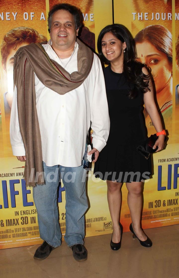 Premiere of film 'Life of Pi'