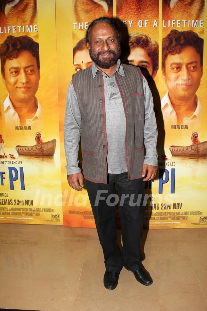 Premiere of film 'Life of Pi'