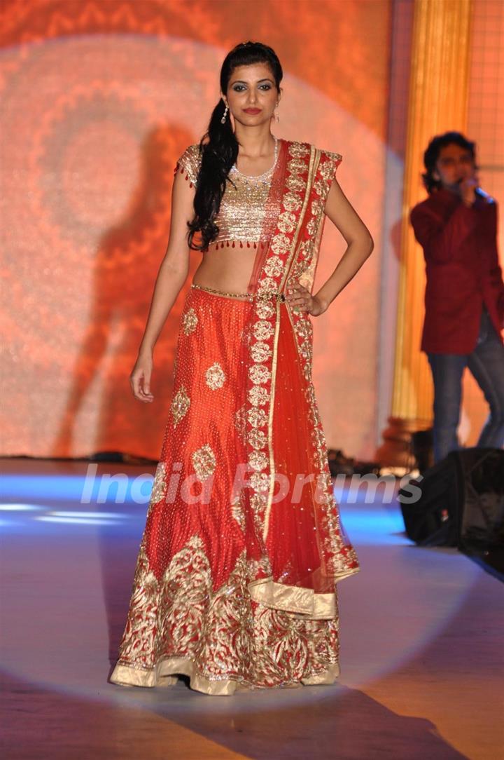 Gitanjali fashion show at Mahalaxmi Race Course in Mumbai