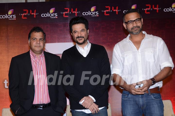 Press conference of Anil Kapoor's Indian television debut with 24 on COLORS