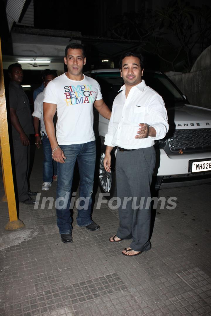 Special Screening for Salman Khan of Life Of Pi