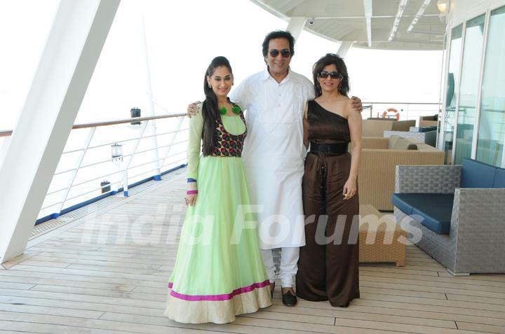 Sufiana with Kavita Seth on a cruise