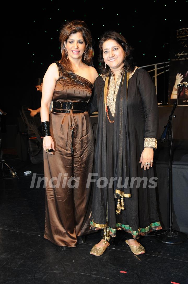 Sufiana with Kavita Seth on a cruise