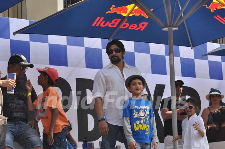 Arshad Warsi at India’s first RedBull Soapbox Race 2012 in Mumbai