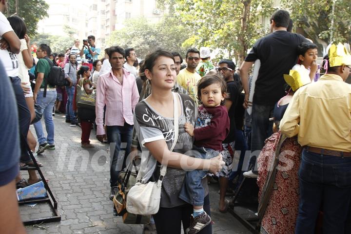 Preeti Jhangiani at India’s first RedBull Soapbox Race 2012 in Mumbai