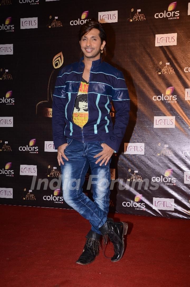 Terence Lewis at Colors Golden Petal Awards Red Carpet Moments