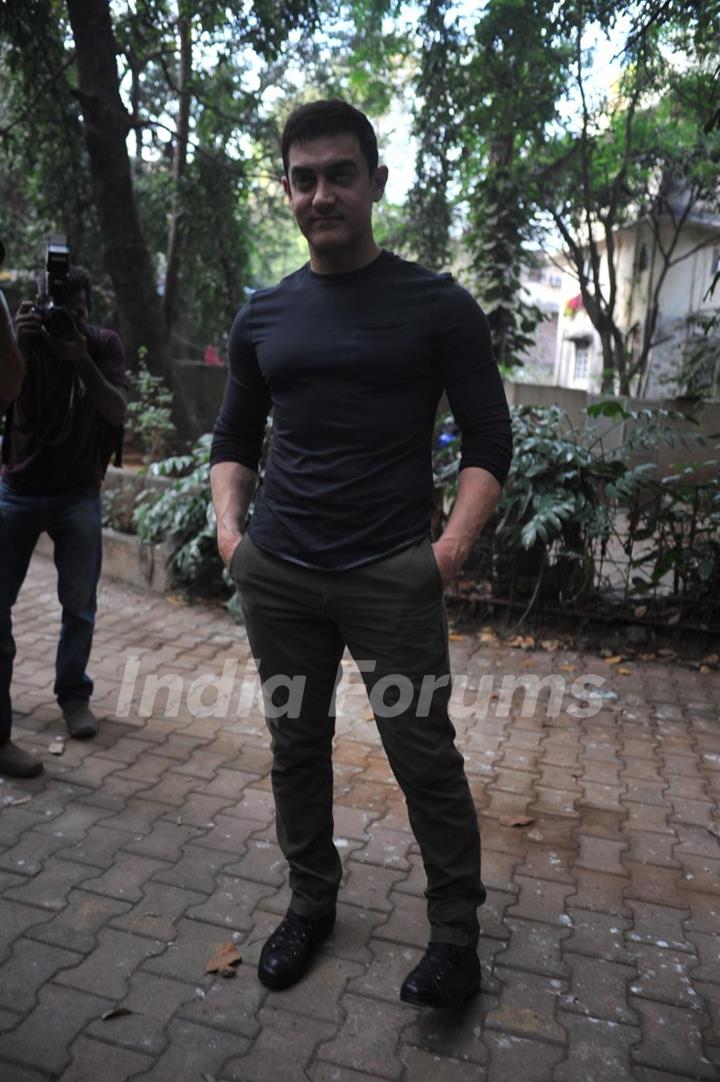 Aamir Khan at 'Talaash' success meet