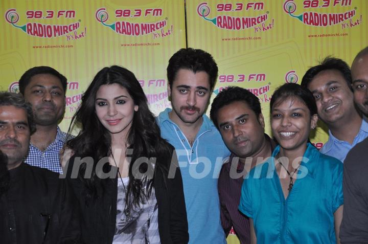 Matru ki Bijlee ka Mandola' Mirchi Music Premiere at Radio Mirchi studio