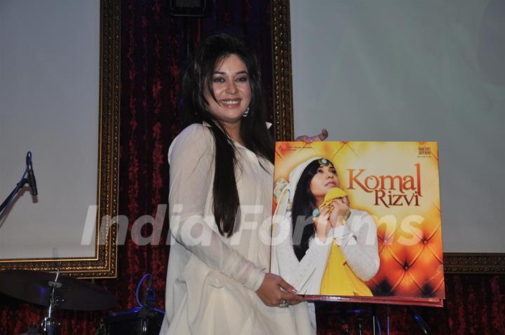 Pakistani Television Actress Komal Rizvi Album Komal Rizvi Launch