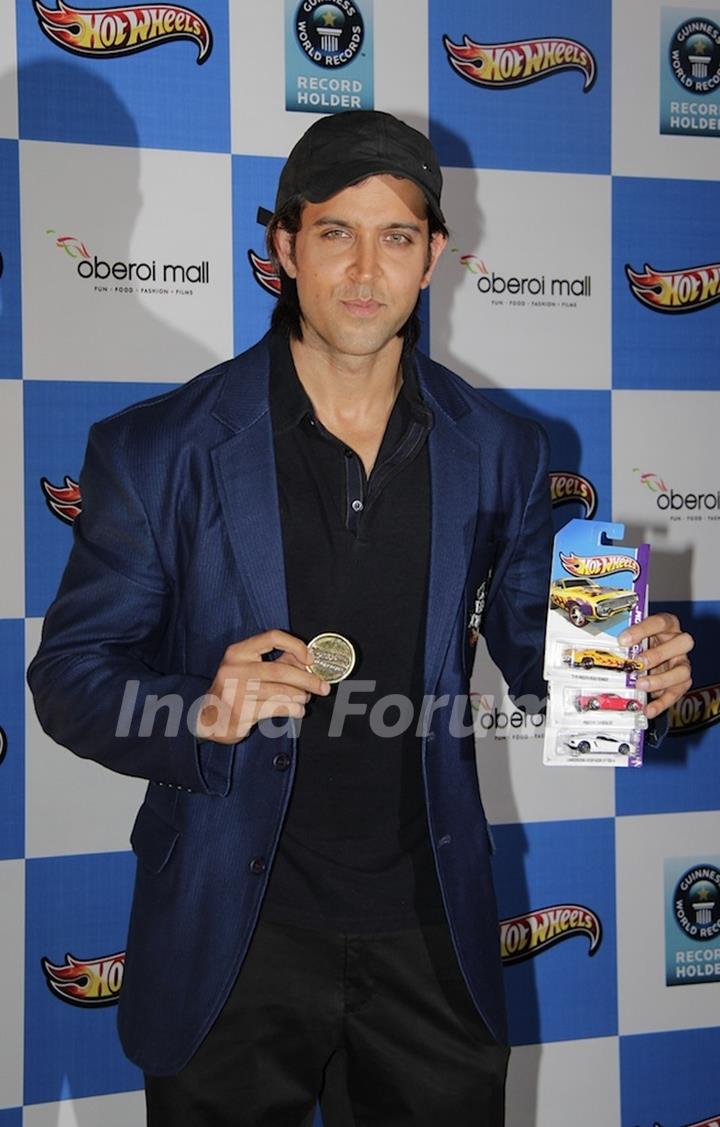 Hrithik Roshan unveils Hotwheels Thrill Machine