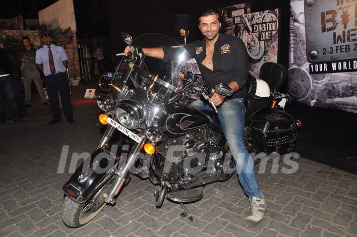 Chetan Hansraj at the launch of India Bike Week (IBW) 2012