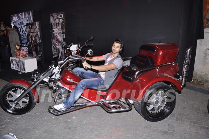 Hanif Hilal at the launch of India Bike Week (IBW) 2012