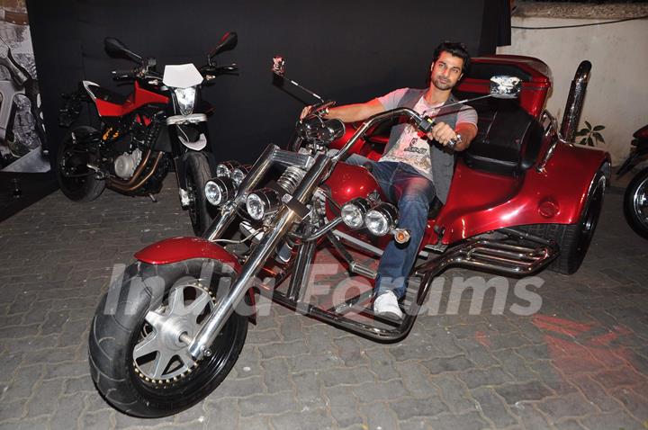 Hanif Hilal at the launch of India Bike Week (IBW) 2012