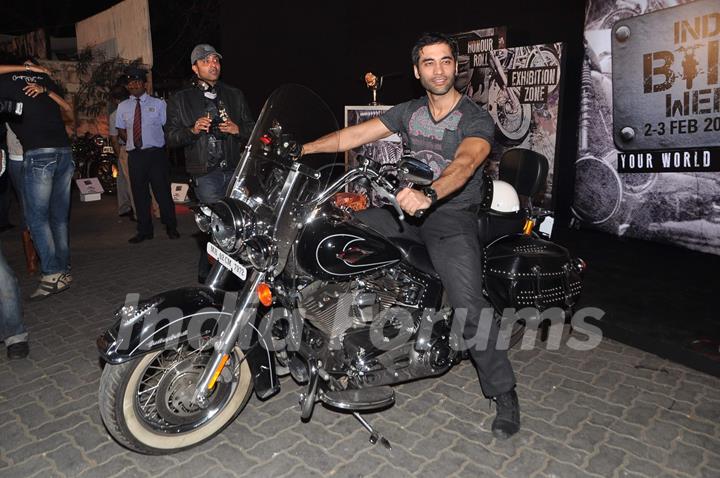 Kushal Punjabi at the launch of India Bike Week (IBW) 2012