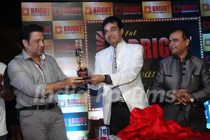 Govinda at the announcement of 1st Bright Awards