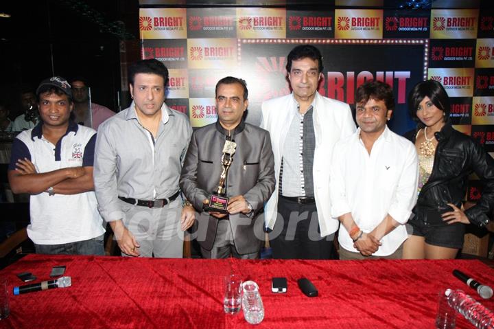 Govinda at the announcement of 1st Bright Awards