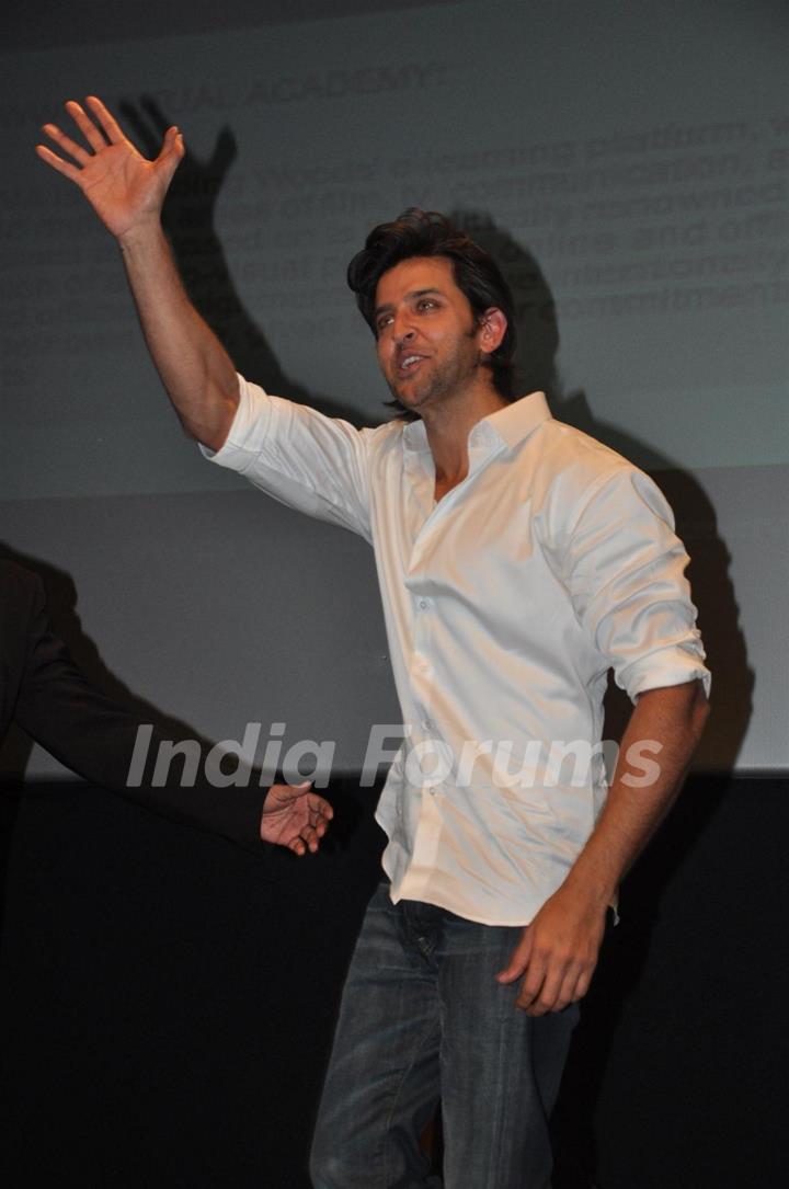 Hrithik Roshan Launches India First Online Film Making Courses