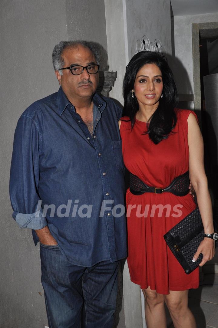 Sridevi unveils People Magazine's cover page