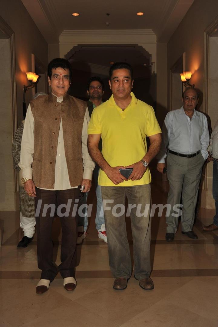 Press meet of the film 'Vishwaroop' at Hotel JW Marriott in Juhu, Mumbai