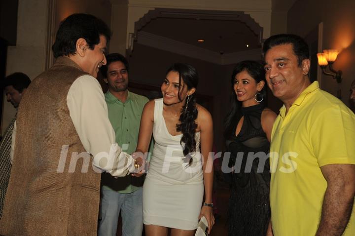 Press meet of the film 'Vishwaroop' at Hotel JW Marriott in Juhu, Mumbai