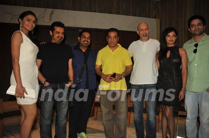 Press meet of the film 'Vishwaroop' at Hotel JW Marriott in Juhu, Mumbai