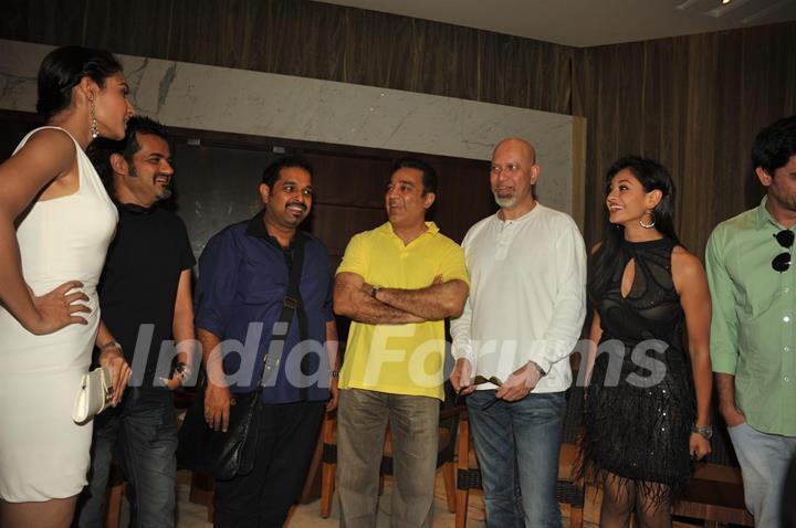 Press meet of the film 'Vishwaroop' at Hotel JW Marriott in Juhu, Mumbai