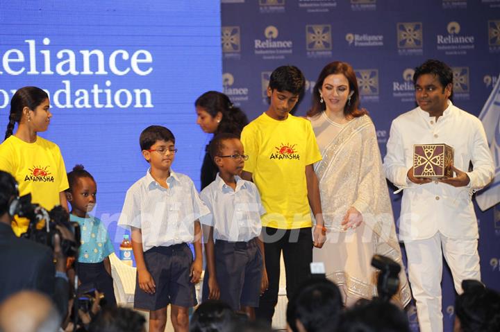 Nita Ambani & AR Rahman at special event at Dhirubhai Ambani International School