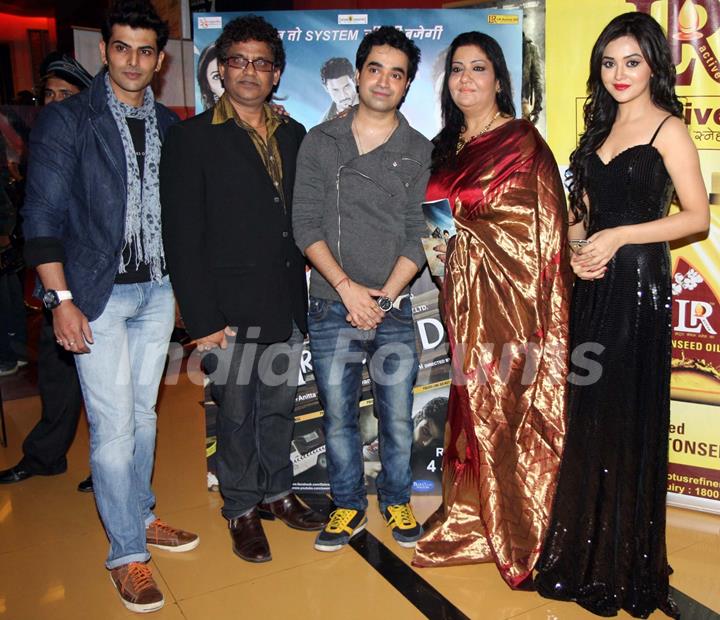 Rohit, Milind, Yatin, Anita and Ragini at music launch of film Dehraadun Diary in Cinemax, Andheri West Mumbai.